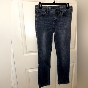 Madewell men’s rail straight Blue Jeans 27x34 denim contemporary